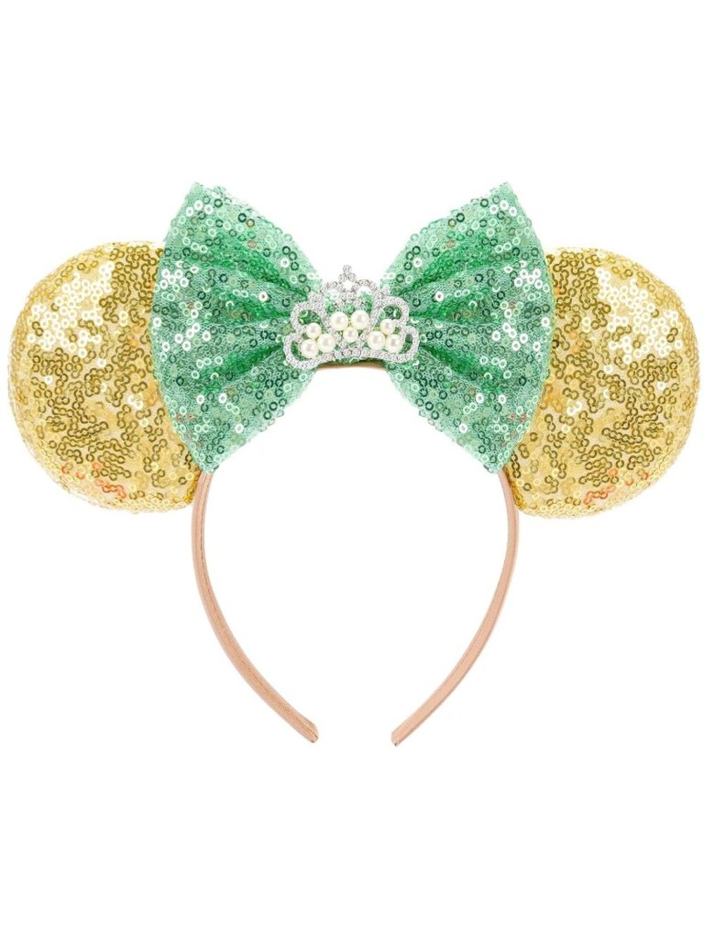 Kids Girls Yellow-green Mickey Mouse Costume Hair Headband for Cosplay